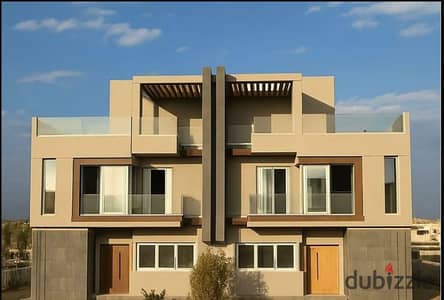 استلام قريب فيلا توين 4غرف بفيو لاند سكيب في الشيخ زايد بجوار بيفرلي هيلز