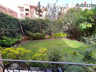 Duplex for rent in the first settlement in the Acacia compound, ground floor with a garden and three private entrances for the kitchen and air conditioning.