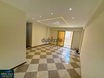 Luxury apartment for sale, 140m, ultra-luxurious, minute to the sea in Sidi Bishr Bahri on Mohamed Nagib Street