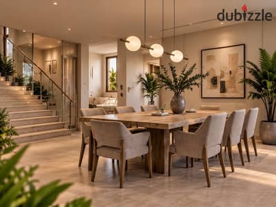 A Prime Opportunity to Own a 240 SQM Townhouse with a 75 SQM Private Garden in THE GEE, New Zayed | Strategically Located Next to Beverly Hills and Cl