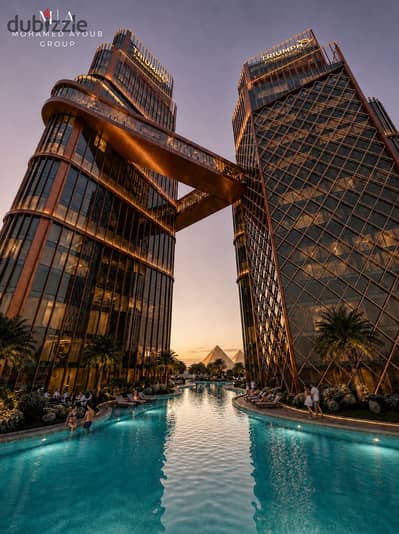 Dollar-Based Investment | Hotel Room for Sale in Front of the Pyramids | Fully Finished & Furnished | Installments up to 10 Years