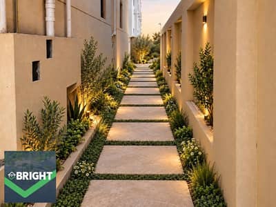 Apartment for Sale in Lotus – Fifth Settlement - ready to move - BUA: 173sqm with garden: 95sqm - prime location - garden view - private garage