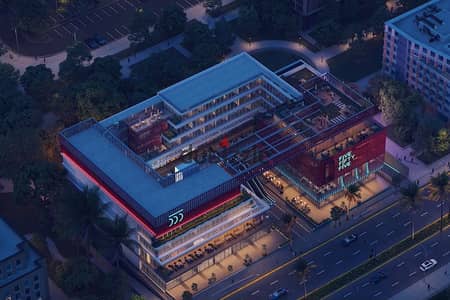 Shop for sale at Five Fifty Five Mall in the heart of Sheikh Zayed. 10% down payment, installments up to 5 years, delivery in just 1.5 years.