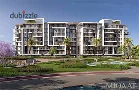 84 sqm apartment for sale in O Nine Compound, 6th of October, on Gamal Abdel Nasser Axis. 10% down payment, installments up to 10 years.