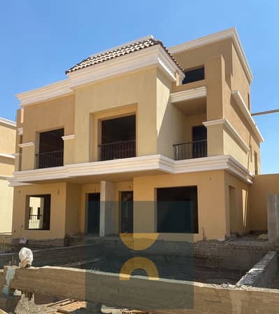 Standalone villa with private pool for Sale in installments over 12 years with a special discount in Butterfly on the Suez Road opposite Al Shorouk an