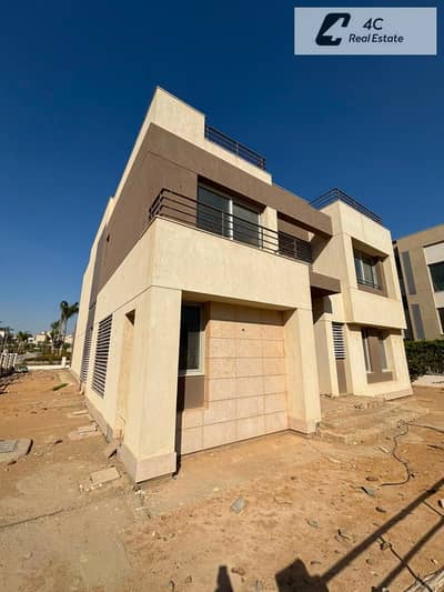 فيلا 433 متر للبيع في بالم هيلز التجمع الخامس Palm hills new cairo Type D | استلام فورى علي افضل فيو