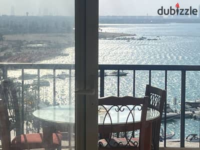 شاليه للايجار بورتو مارينا على  البحر مباشر الساحل الشمالى مارينا 3  Porto Marina