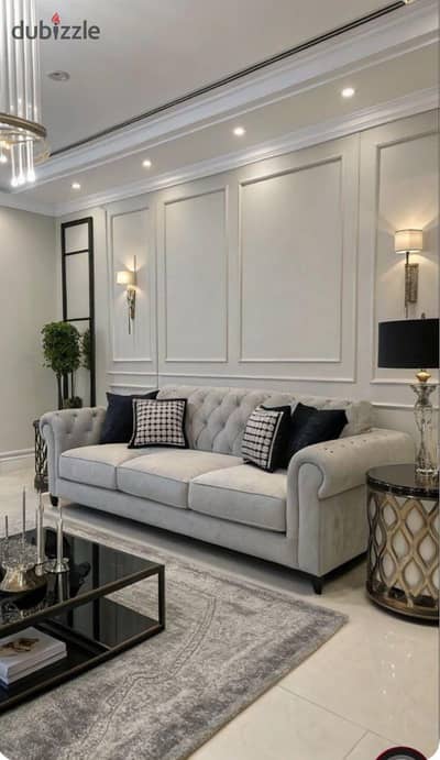 apartment ready to move super modern finished 3 bedrooms prime location in compound hyde park new cairo