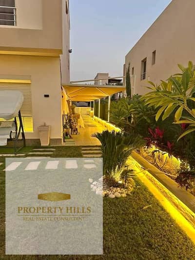 Last villa for sale with private garden in new cairo