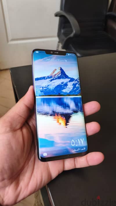 هواوي ميت ٢٠ برو huawei mate 20 pro  بالعلبة لون ازرق