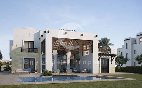 OWN FINISHED VILLA FULL SEA VIEW BY ORASCOM WITH 0%DP