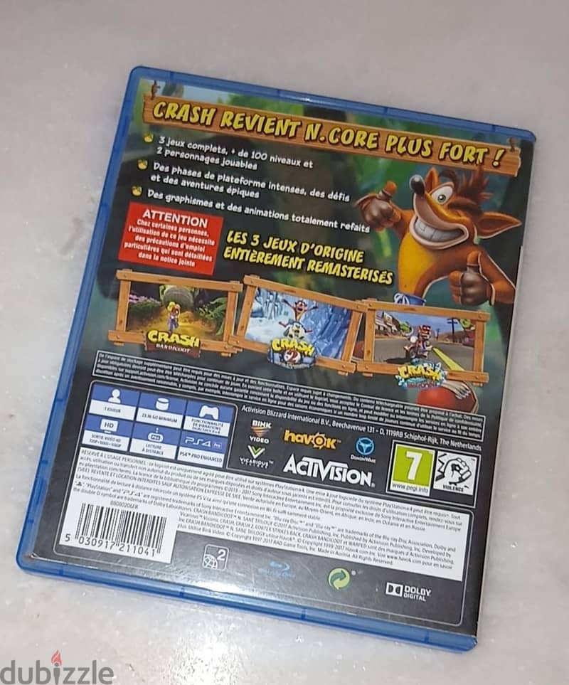 Crash Bandicoot N. Sane trilogy 1