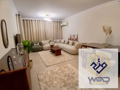 Furnished apartment for rent in Compound Janna Zayed 2 Sheikh Zayed