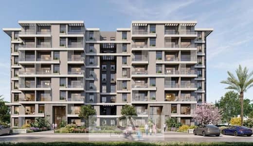 Two bedroom apartment for sale with a 5% down payment and installments over 10 years in the Valis Sky Abu Dhabi project, located in the Sixth Settleme