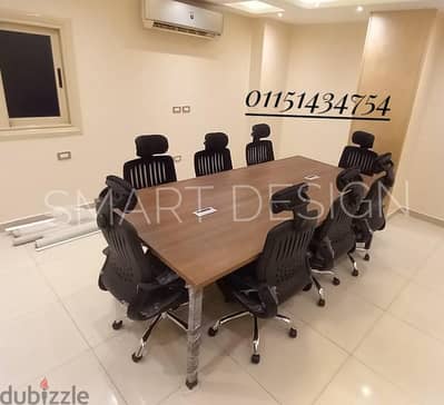 ترابيزه أو طاوله اجتماعات مودرن خشب mdfاسبانى مستورد