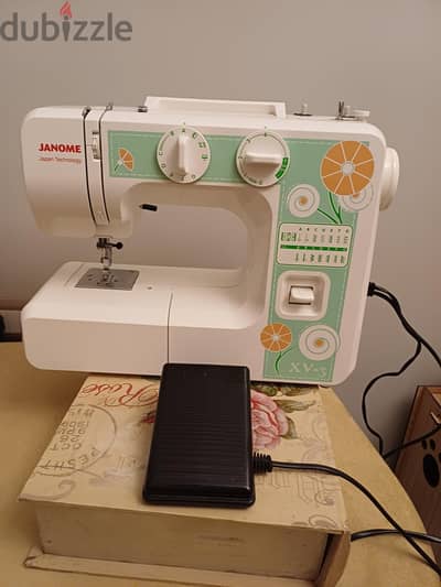 sewing machine janome xv3 ماكينة خياطة