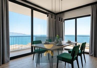 10 percent down payment with 30 discount own ultra super lux finished chalet with ACs and hotel services North Coast next Soul Ras El Hekma Waterway
