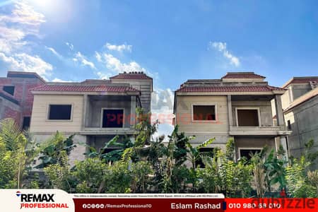Delivery within 6 months twin house villa for sale in Smouha