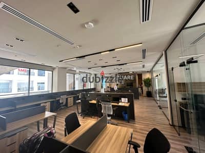 Administrative headquarters 250m furnished air-conditioned for rent on North 90th Street Fifth Settlement