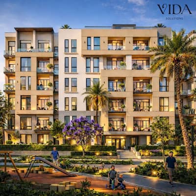 شقة 102م للبيع في EV Compound الشيخ زايد من شركة الأولى بمقدم 10% وتقسيط حتى 10 سنوات