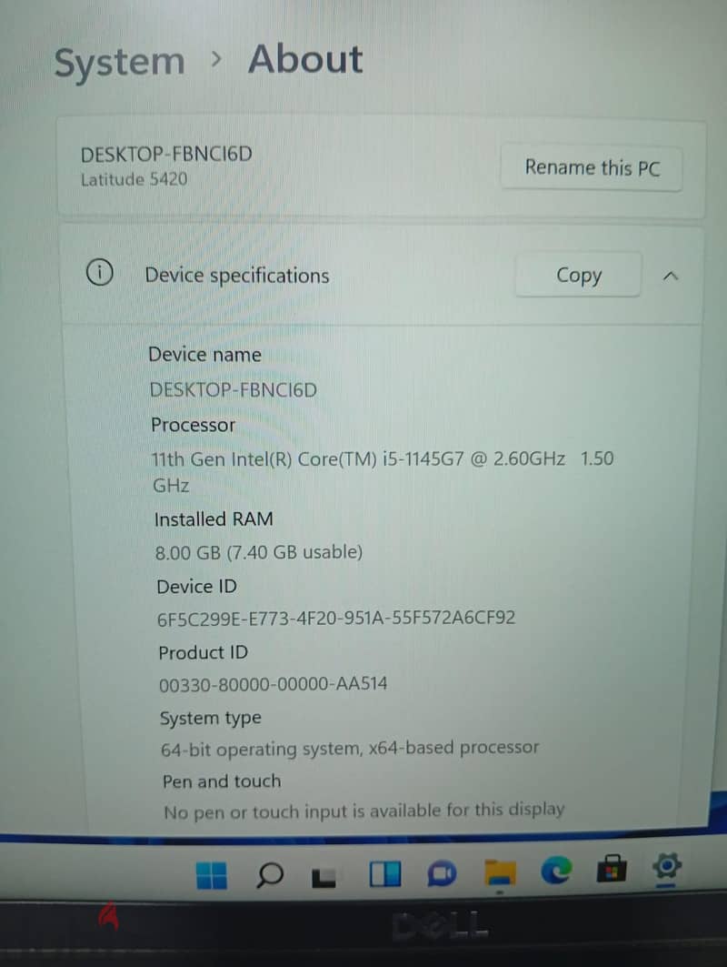 dell latitude 5420 2