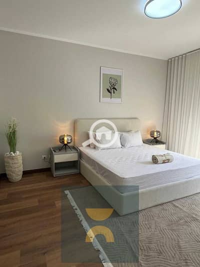 3-bedroom corner apartment with a direct garden view, prime location on Suez Road near El Shorouk Gates Casa Madinaty The Spine Towers