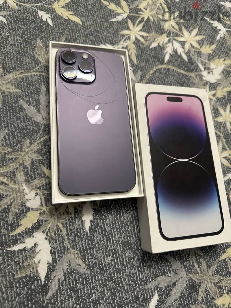 iPhone 14 Pro Max 256g withbox 3
