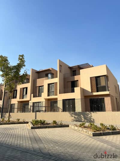 Landscape View Fully Furnished and Ready Town House for Sale in SODIC East New Heliopolis