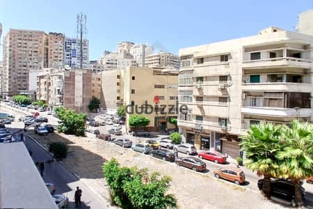 شقة للإيجار المفروش  85 م  سيدي جابر ( على الترام مباشرة )