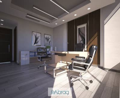 Furnished 54m² office for rent in Trivium Mall, Sheikh Zayed—located on a very prime and bustling street.