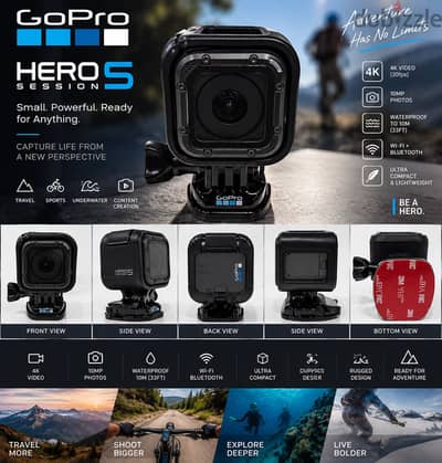 GoPro HERO5 Session 4K Action Camera + Original GoPro Mount