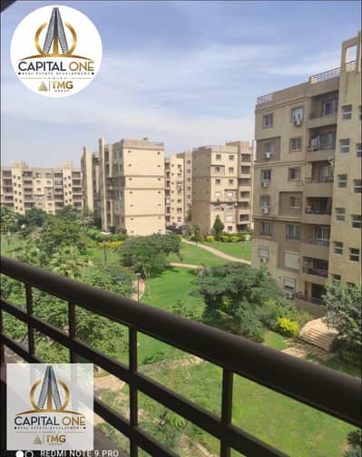An exceptional apartment for sale in Madinaty (B6); prime location with garden and park views, featuring the developer's original finishing.
