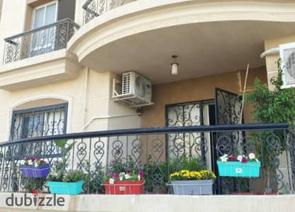 Furnished apartment for rent in Al Rehab; 122 sqm, modern furniture, and custom finishes.
