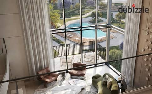 للبيع Sky Villa تطل علي مساحات خضراء وبحيرة بالتقسيط علي 10 سنين بأقل سعر في هايد بارك القاهرة الجديدة