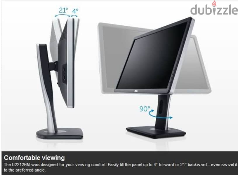Dell UltraSharp U2211HM – 21.5 inches 3