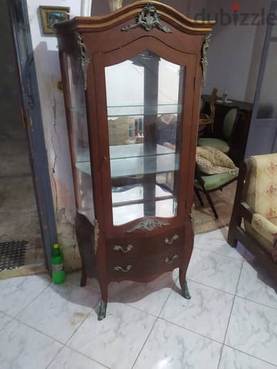 Handmade Classic Wooden Display Cabinet – Alexandria