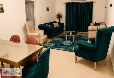 Furnished, air-conditioned 120 sqm apartment for rent in Gardenia City Compound (Zone 10), Nasr City—close to major arterial roads.