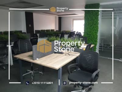  Administrative Office for Rent – Prime Location Near North & South 90th Street | New Cairo