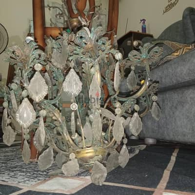 نجفه نحاس بالكريستال