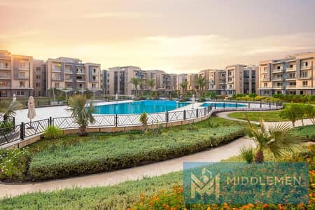 Apartment 195m 3beds Fully Finished Prime Location Pool View Ready To Move In Galleria Moon Valley New Cairo