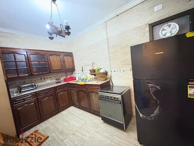 In Al-Rehab, a furnished 130m apartment for rent