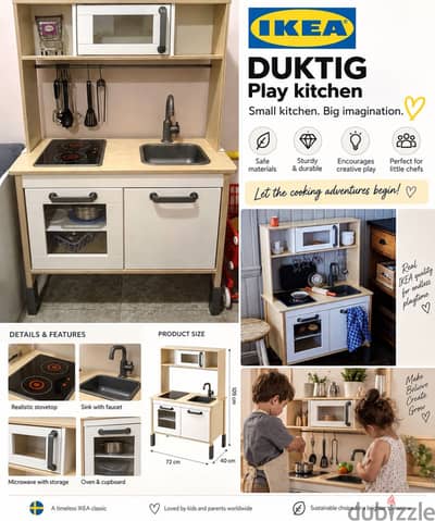 IKEA DUKTIG Play Kitchen – Excellent Condition 