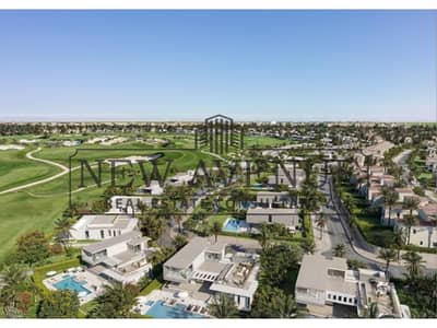 High elevation lowest over Standalone Villa third row golf for sale in City Gate Aven New Cairo developed by Qatari Diar