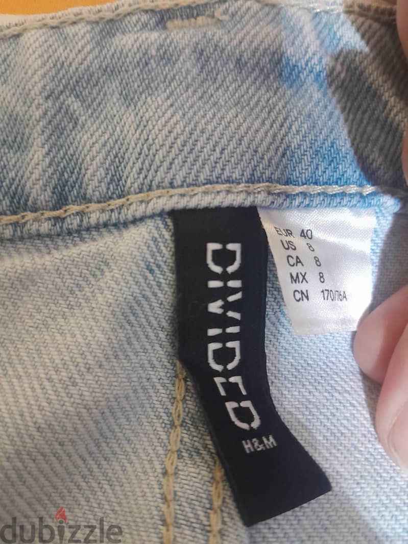 light blue h&m jeans 1