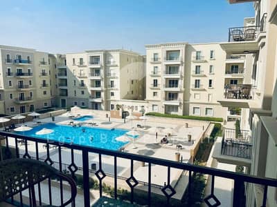 أقل سعر شقة فيو حمام سباحة ميفيدا بوليفارد بالفرش للبيع في جولدن سكوير التجمع الخامس Mivida Boulevard