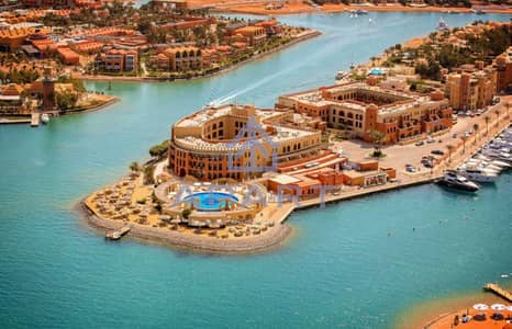 ستاند الون فيلا 4 غرف بحري في الجونة البحر الاحمر جاهزة للتسليم