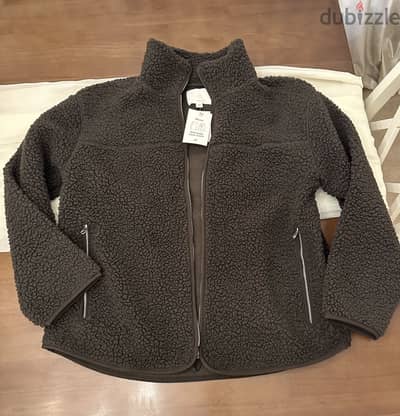 H&M mom before and after teddy jacket