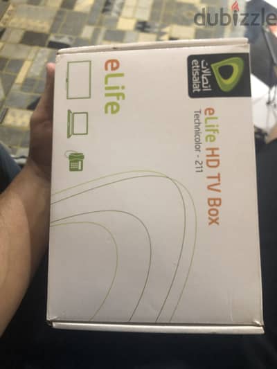 Etisalat eLife HD TV Box made by Technicolor (Model 211).