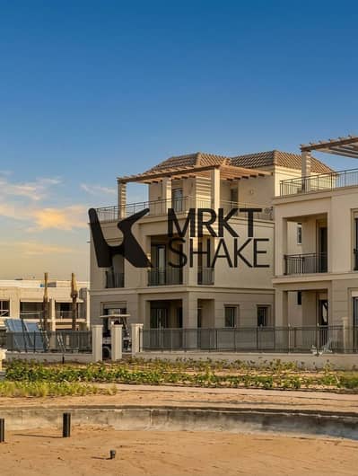 اقل سعر مقدم تاون هاوس متشطب بالكامل استلام فورى للبيع فى كمبونت السعاده القاهره الجديده