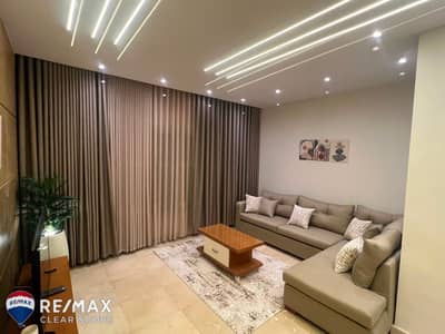 Fully Furnished Studio in Palm Hills First Use–The Village Compound , New Cairo Prime location Stunning open view with gardens